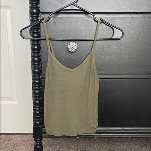 Olive Green Women's Tank Top